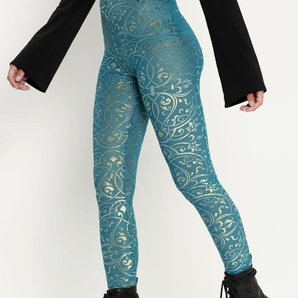 Triss Burned Velvet HW leggings